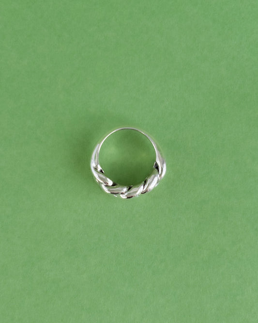 The Sister – Braided Silver Ring