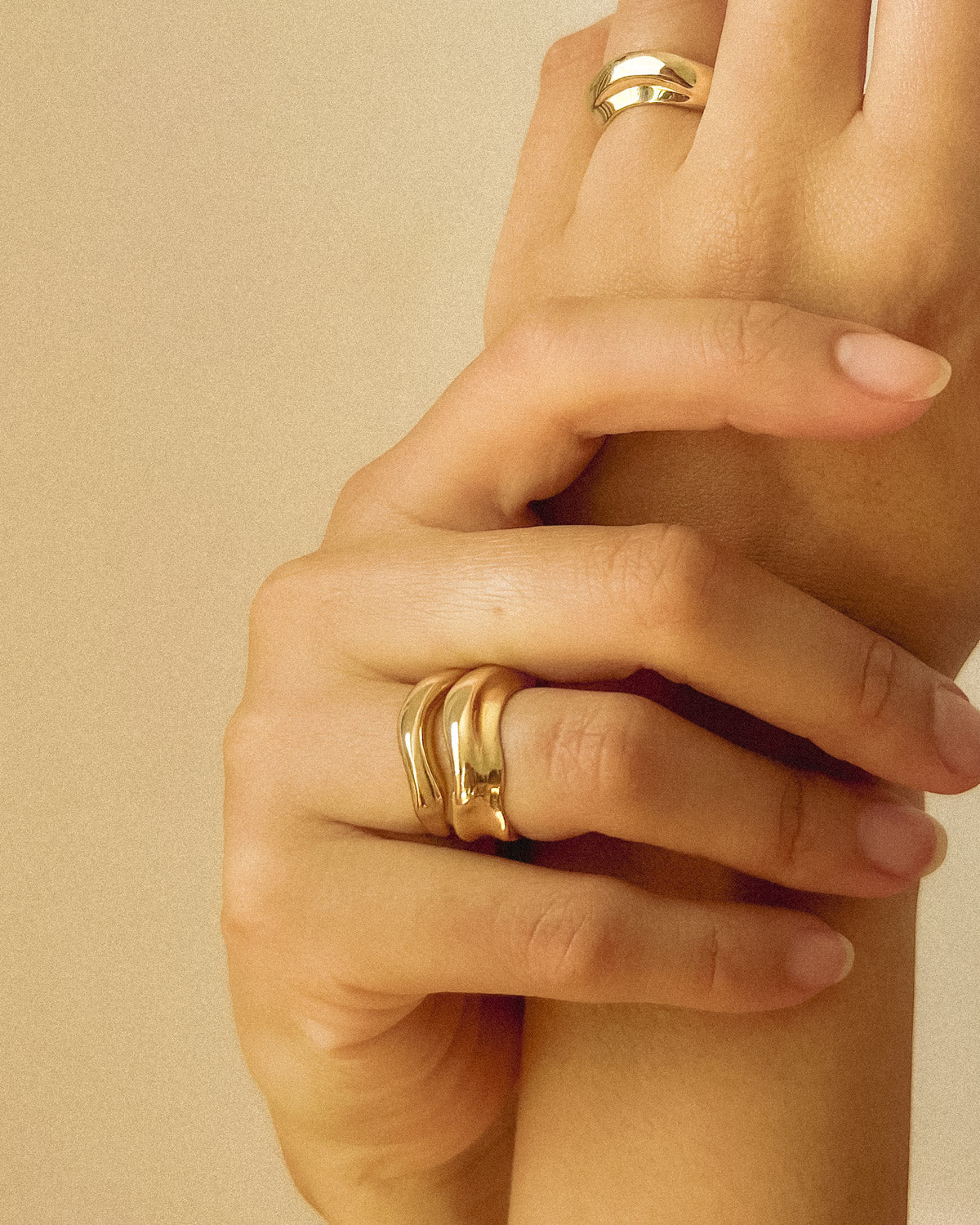 II. An Aeon Ago – Sculptural Silver Ring