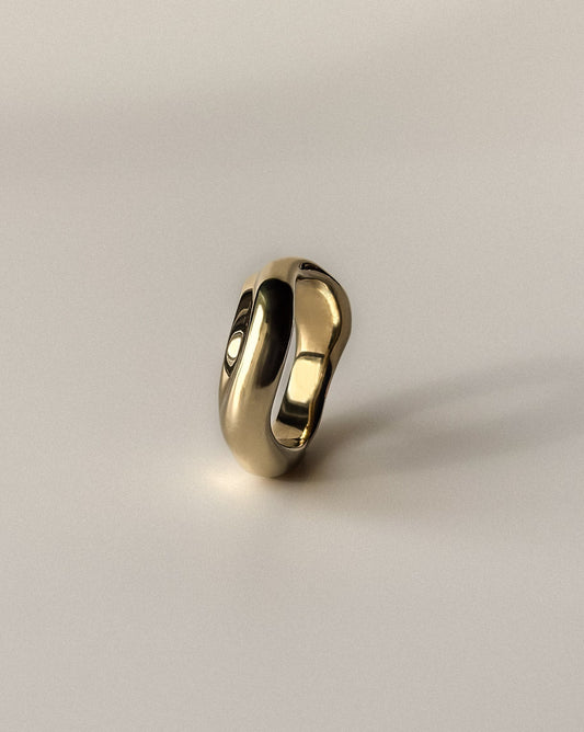 II. An Aeon Ago – Sculptural Silver Ring
