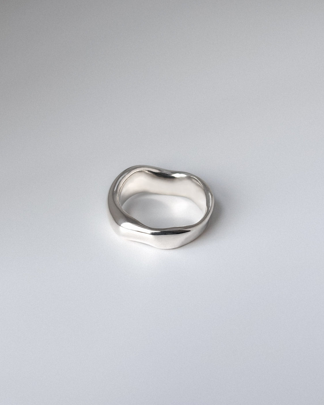 II. An Aeon Ago – Sculptural Silver Ring