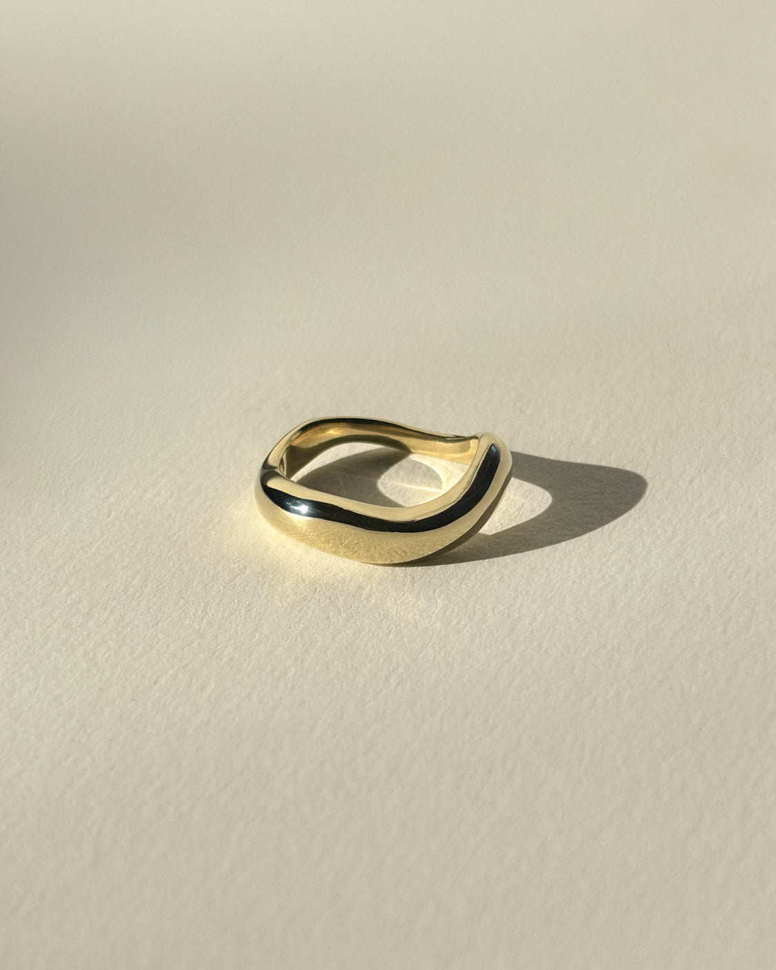 III. Color Me Blue – Slender Silver Ring