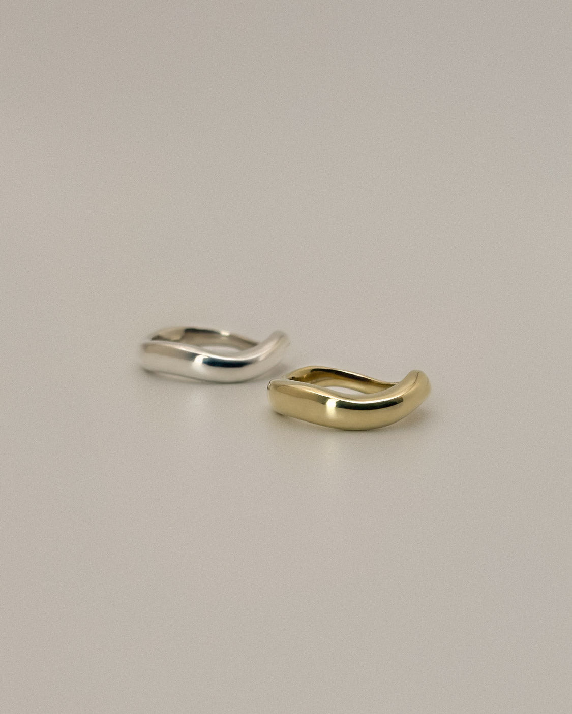 III. Color Me Blue – Slender Silver Ring