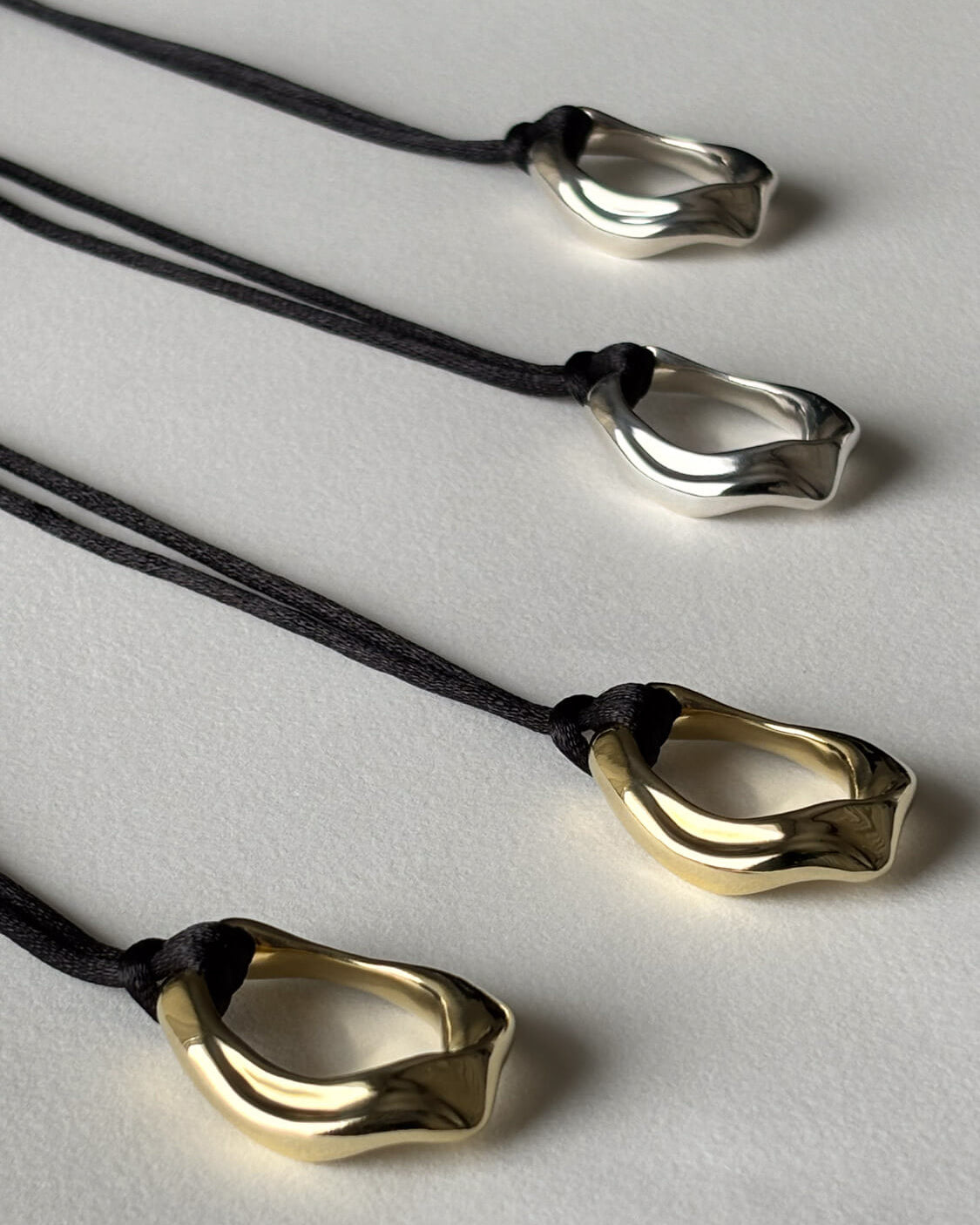 I. Ebb & Flows – Sterling Silver Necklace