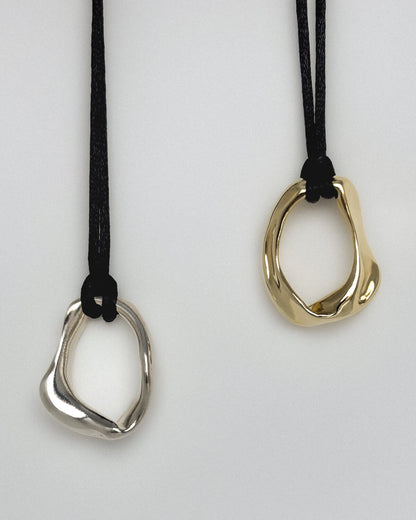 I. Ebb & Flows – Sterling Silver Necklace