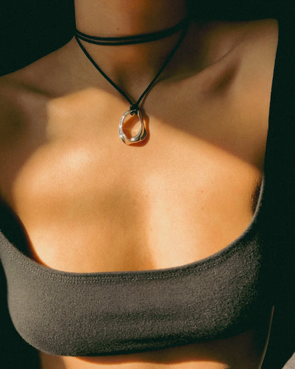 I. Ebb & Flows – Sterling Silver Necklace
