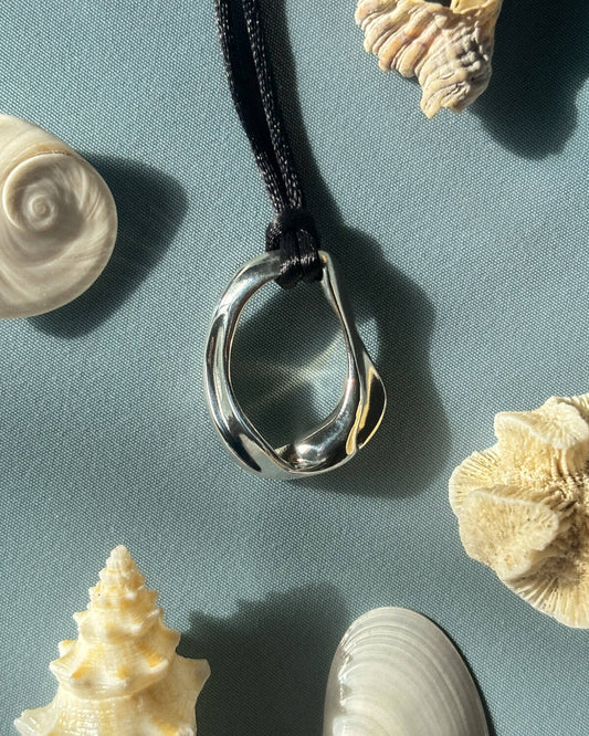 I. Ebb & Flows – Sterling Silver Necklace
