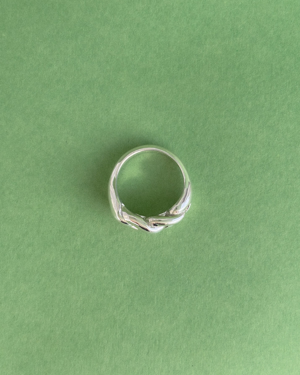 La Délicatesse – Braided Silver Ring