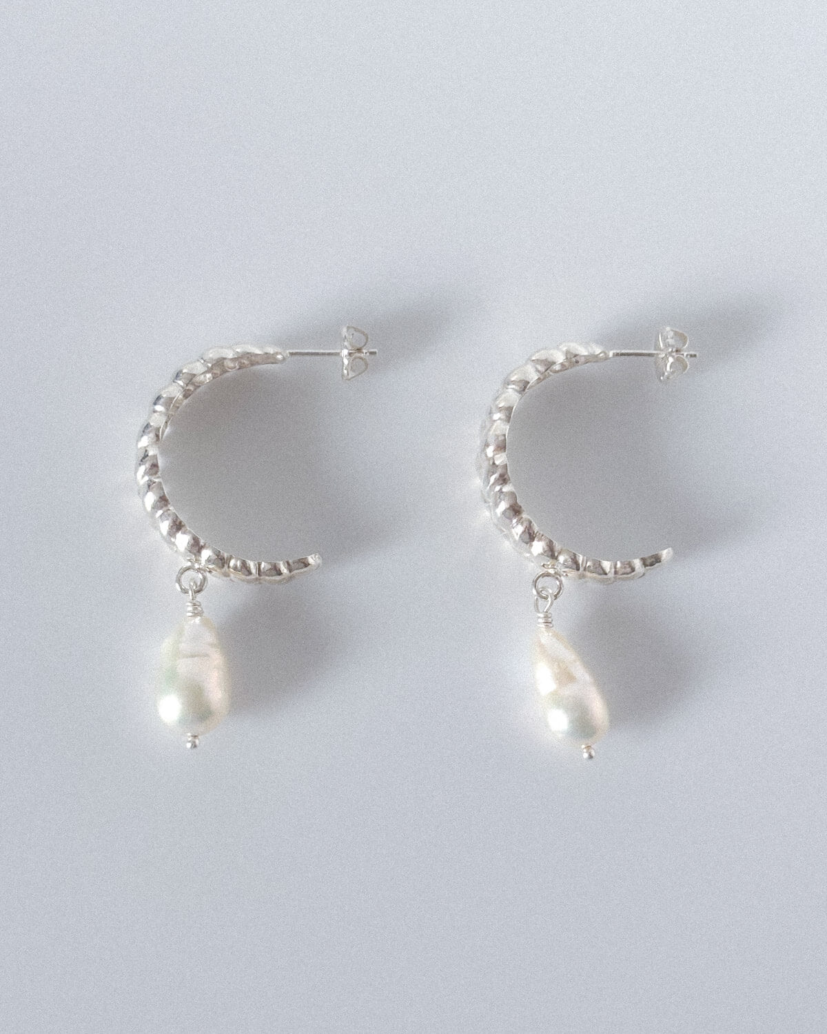 IV. The Salt of the Earth – Braided Pearl Hoops