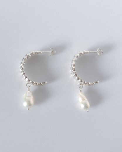 IV. The Salt of the Earth – Braided Pearl Hoops