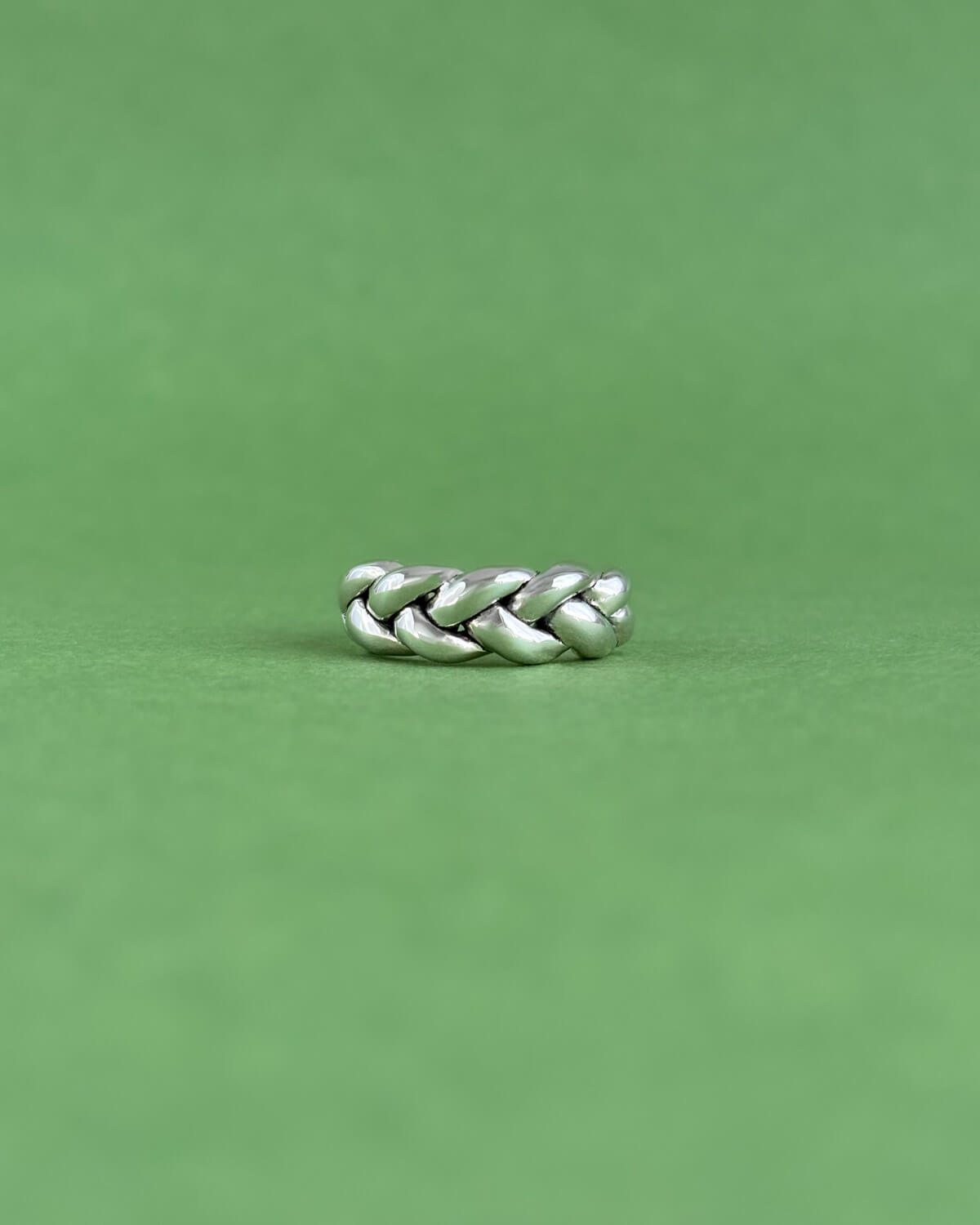 The Sister – Braided Silver Ring