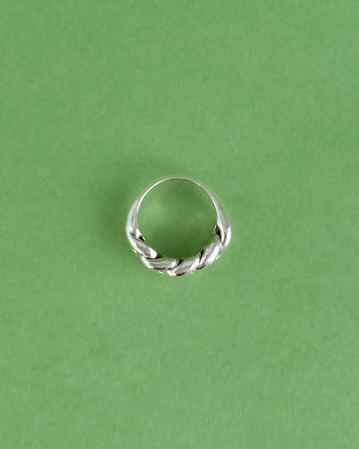 The Sister – Braided Silver Ring