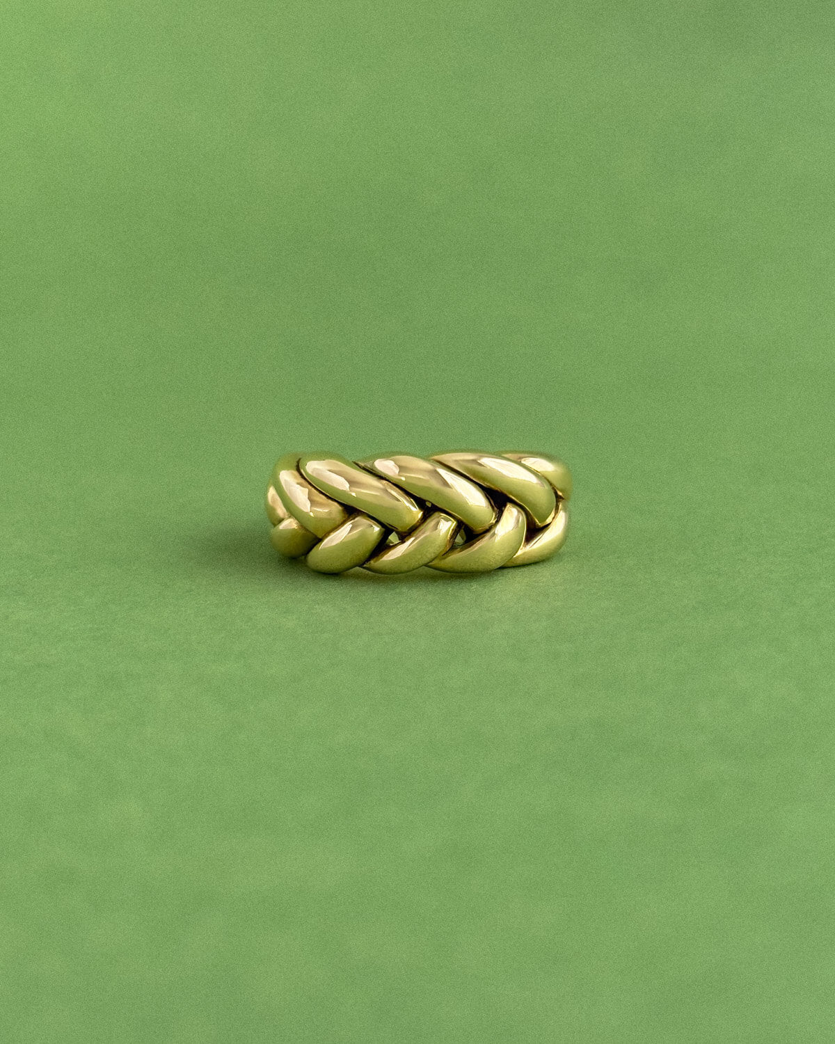 The Wildling – Braided Brass Ring