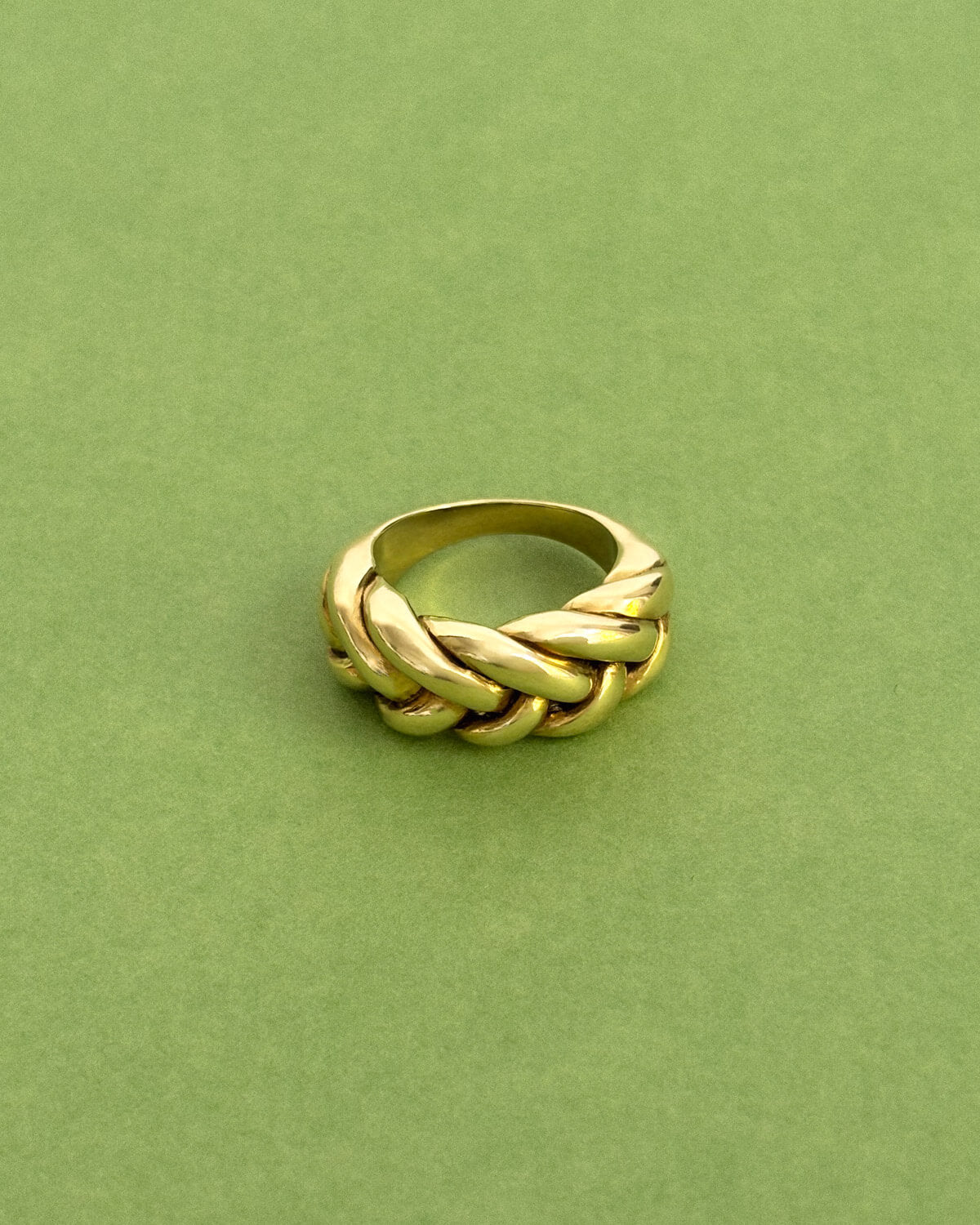 The Wildling – Braided Brass Ring