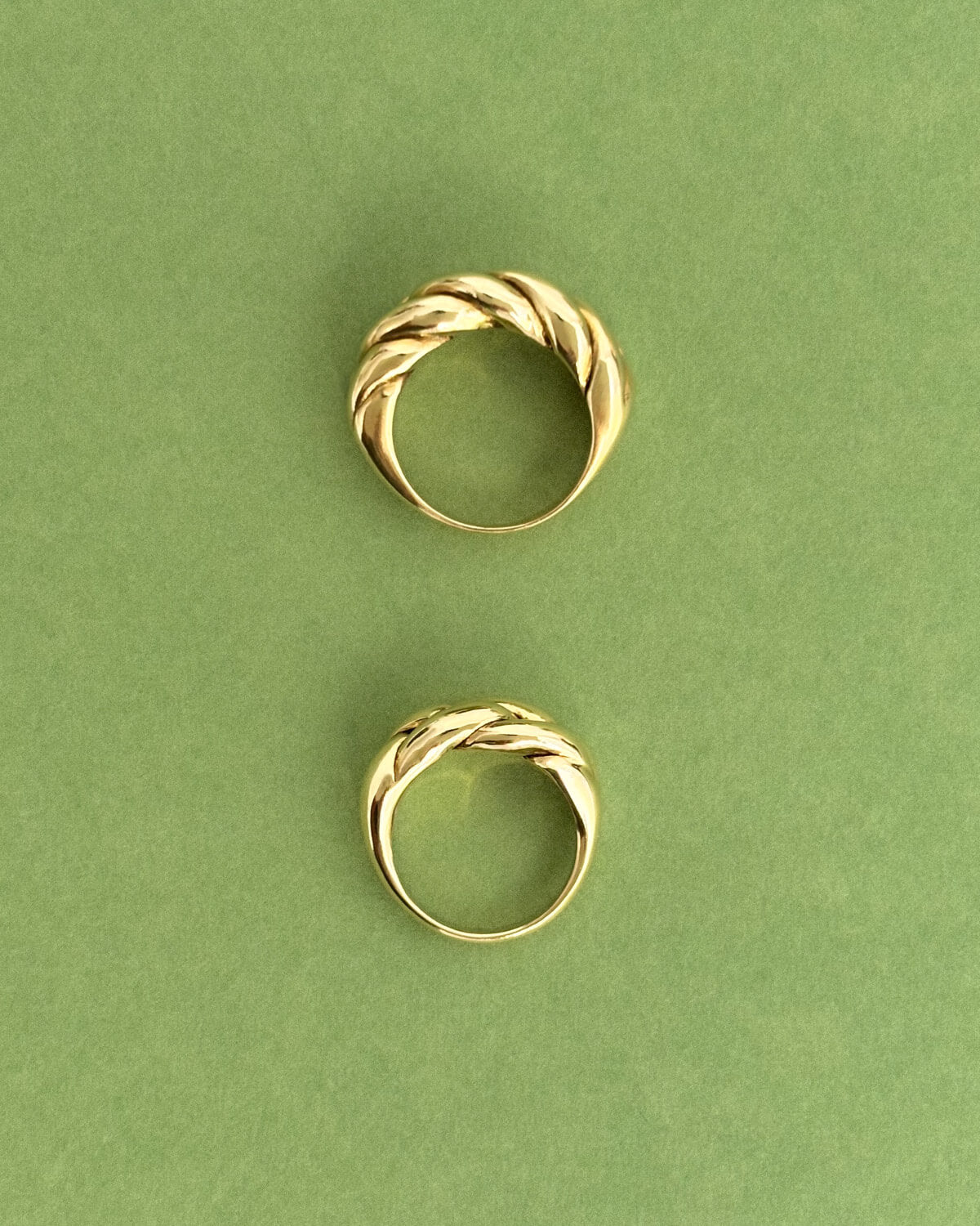 The Wildling – Braided Brass Ring