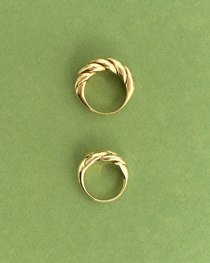 The Wildling – Braided Brass Ring